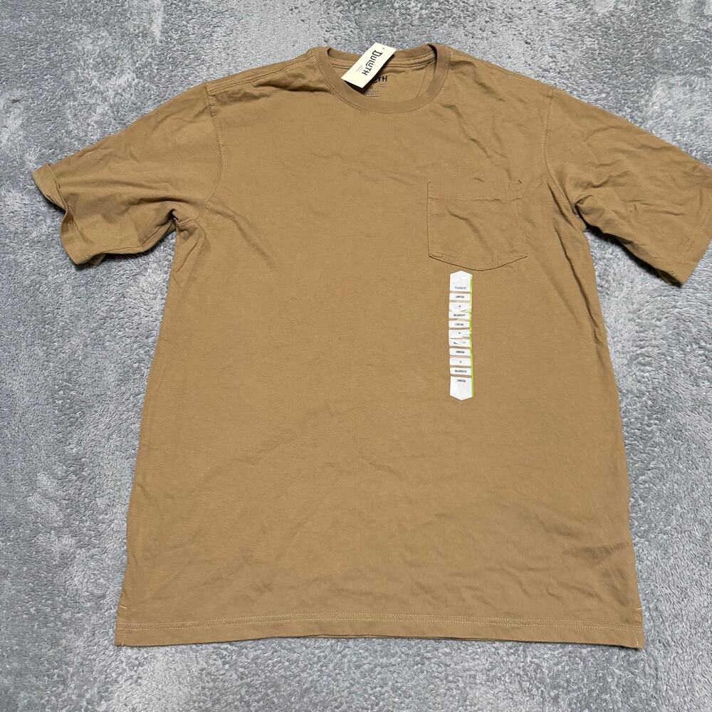 Duluth Shirt Mens Medium Brown Longtail Relaxed Pocket